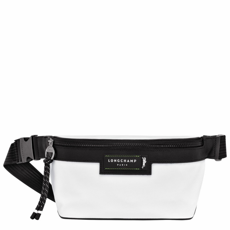 White Longchamp Le Pliage Energy M Men's Belt Bags